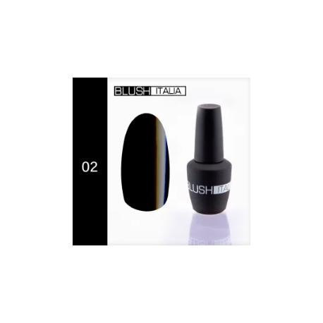  N2 Gel polish black 15 ml