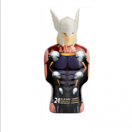 MARVEL AVENGERS THOR BUBBLE BATH SHAMPOO BAGNOSCHIUMA SHAMPOO PER BAMBINI 350ml