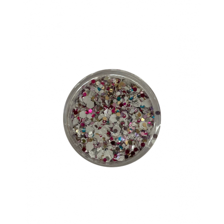 Nail Art Paillettes Multicolori