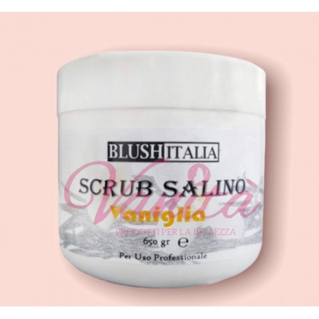 BLUSH-ITALIA SCRUB SALINO VANIGLIA 650GR