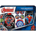 NATURAVERDE AVENGERS COFFRET D/S 250ML+SAP LIQU 250ML+LANCIA DISCHETTI